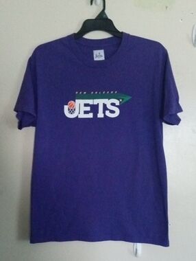 Jet Life Apparel Curren$y New Orleans LSU Graphic Tee Large